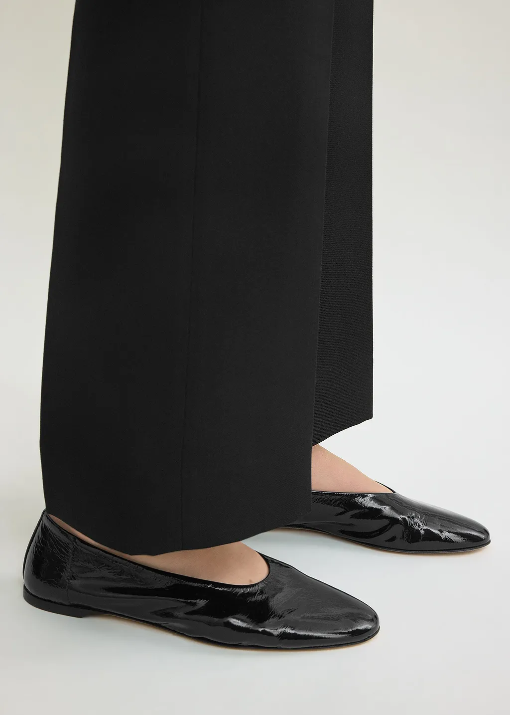 TotÊMe Almond-Toe Ballerina Shoes