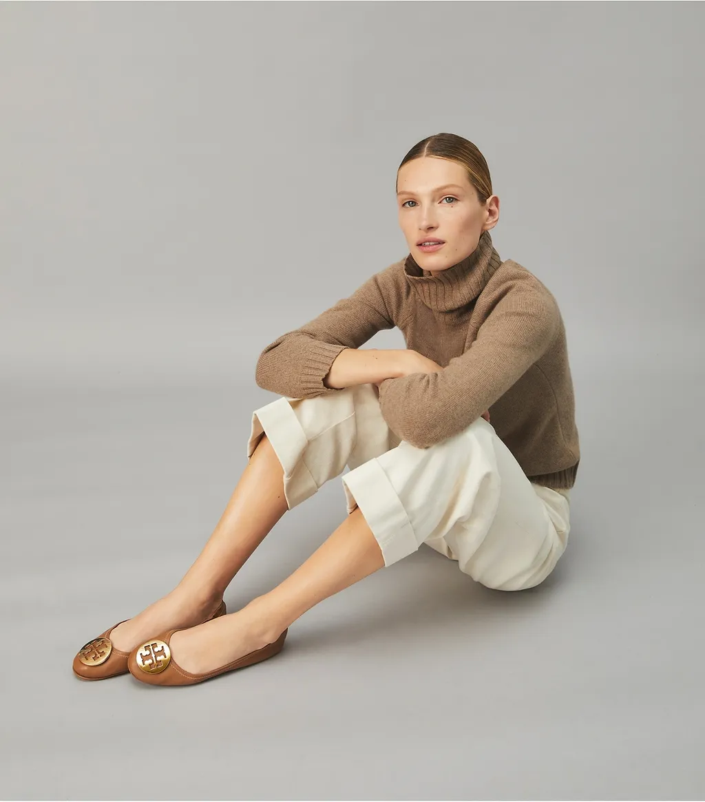 Tory Burch Minnie Travel Ballet Flats