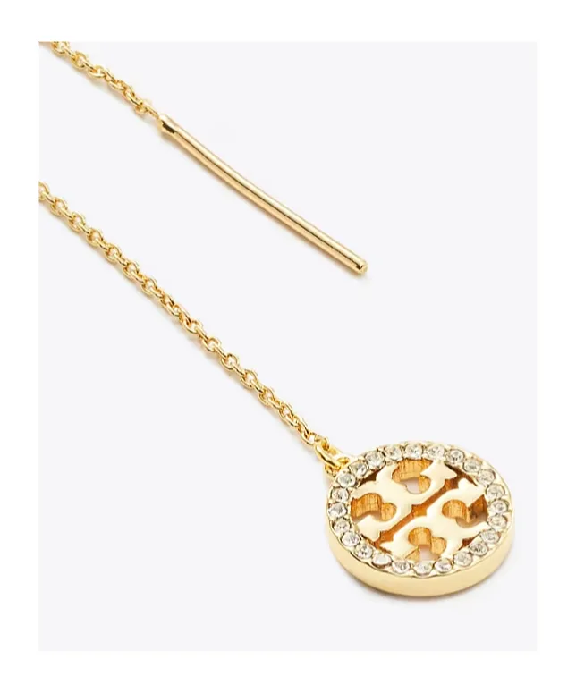 Pavé Threader Earrings