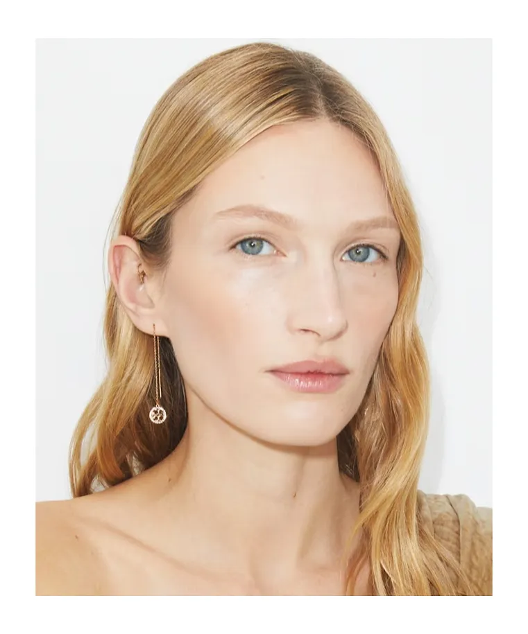 Pavé Threader Earrings