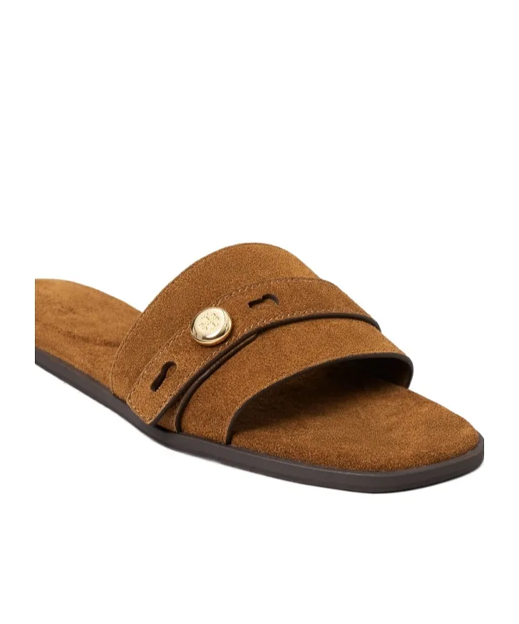Tory Burch Romy Buckle Slide Sandals