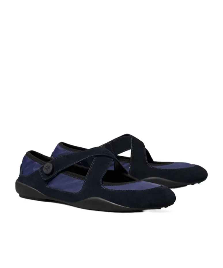 Tory Burch Romy Sport Mary Jane Ballet Flats