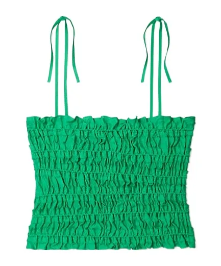 Tory Burch Ruched Strap Top