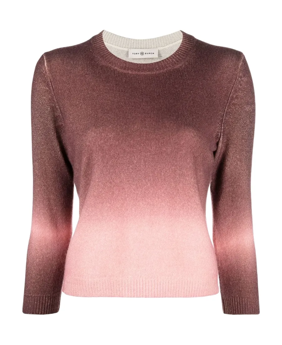 Tory Burch Shaded Effect Knitted Jumper