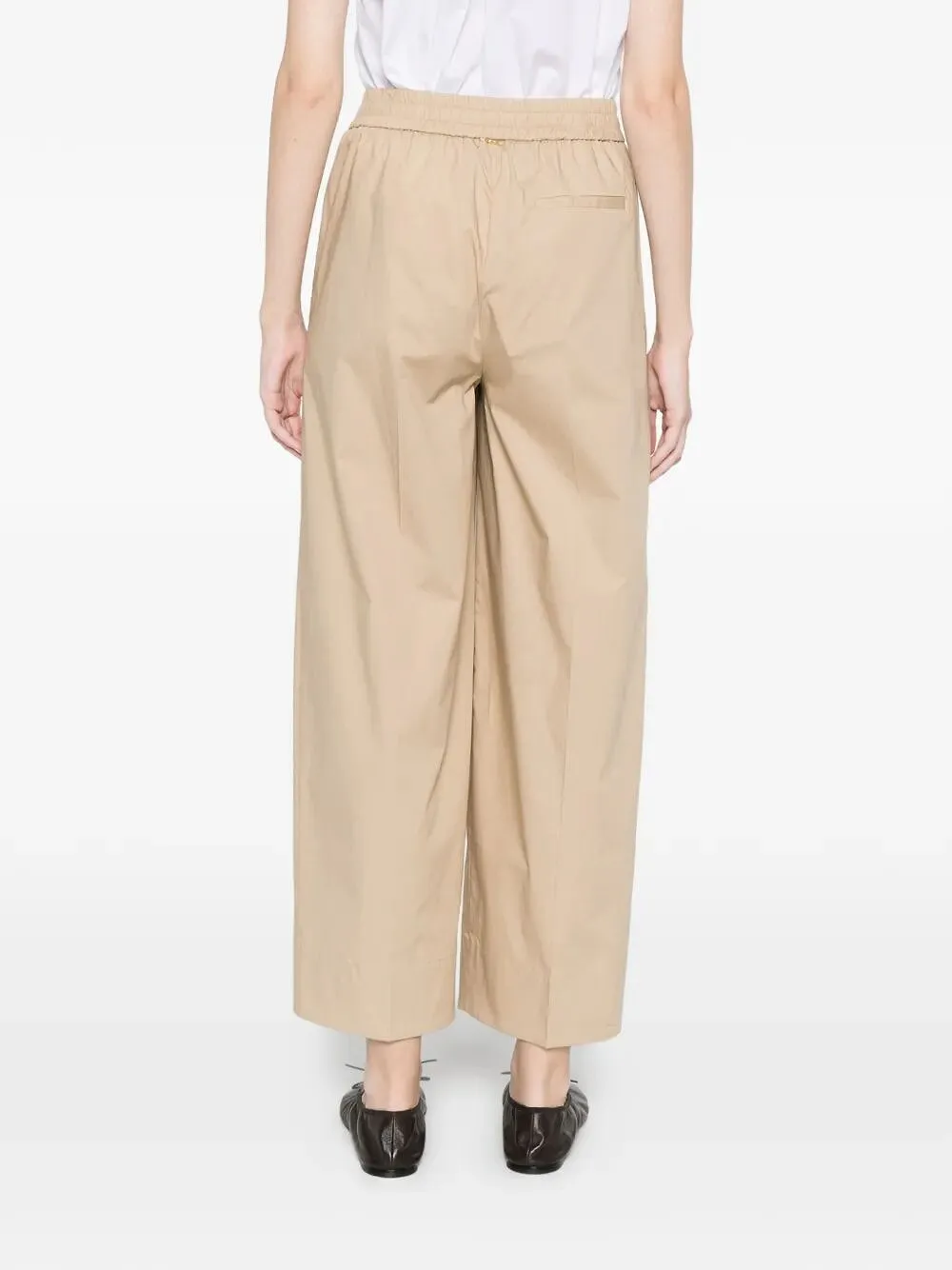 Button-Fastening Trousers