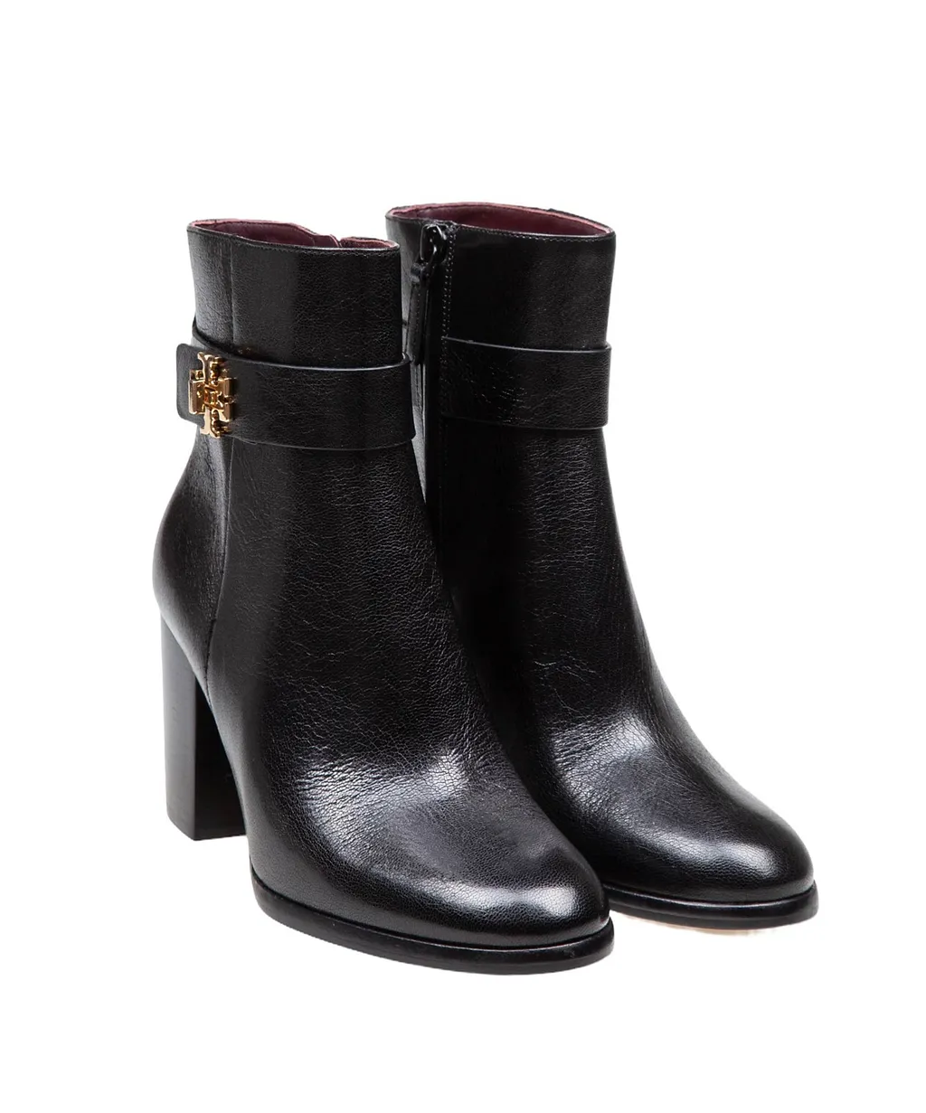 Tory Burch T Lock Heeled Ankle Boots