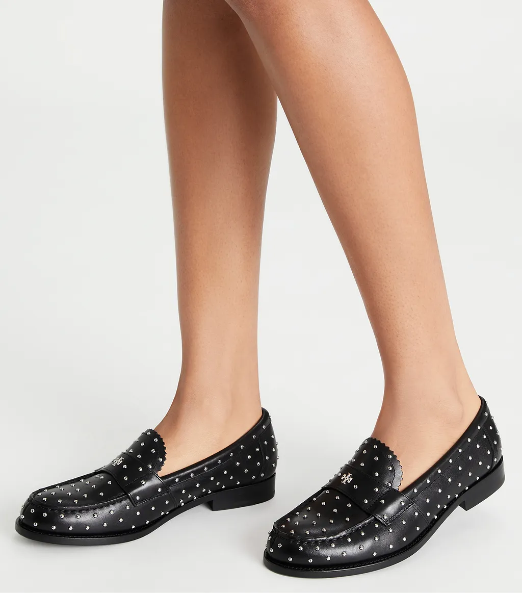 Tory Burch Studded Classic Loafers