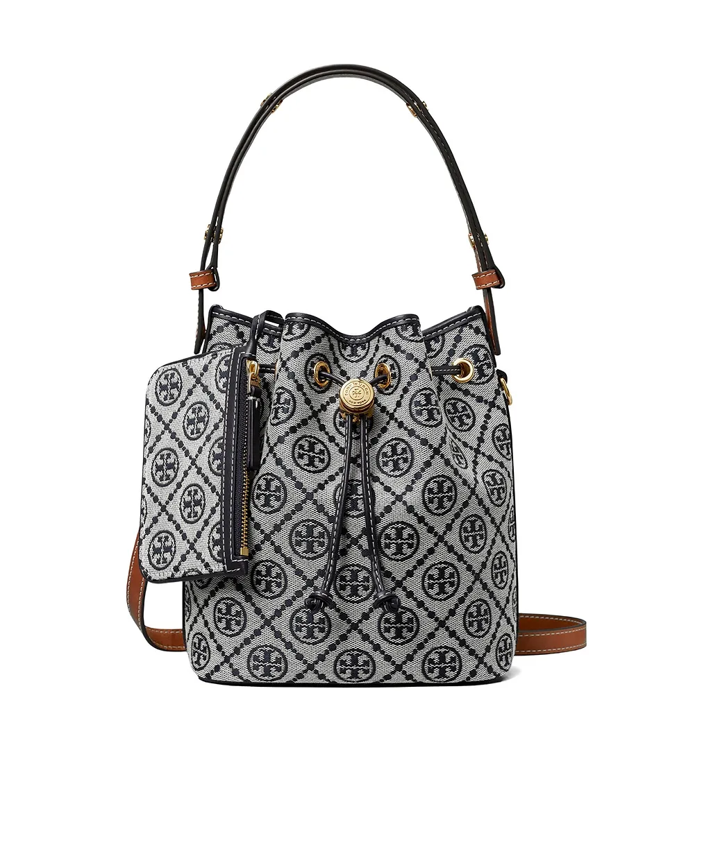 Tory Burch T Monogram Bucket Bag