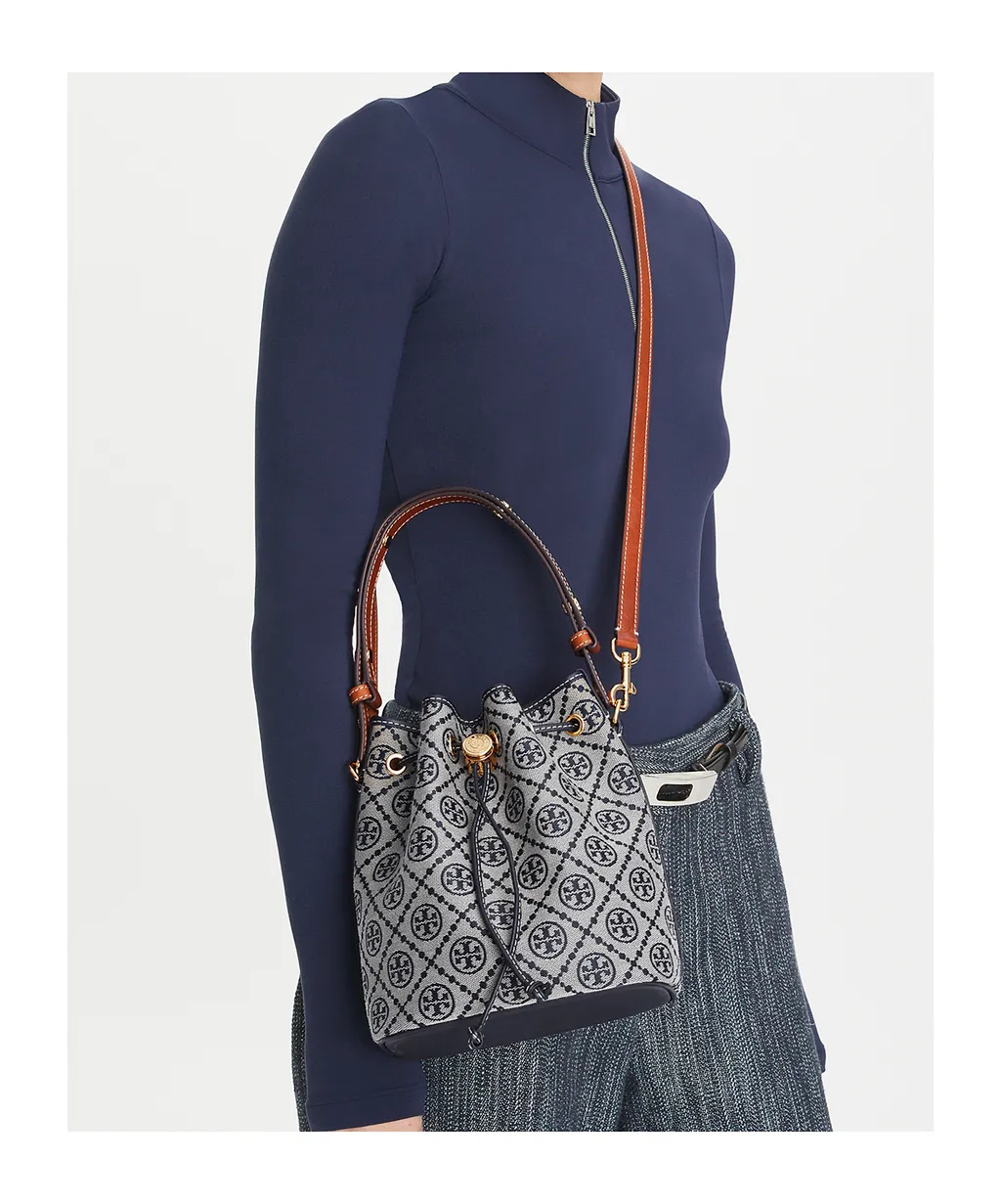 Tory Burch T Monogram Bucket Bag