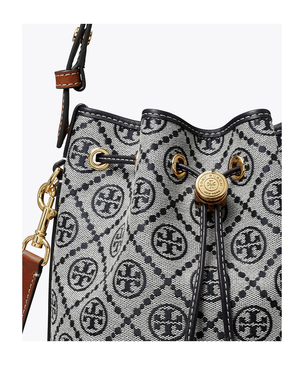 Tory Burch T Monogram Bucket Bag