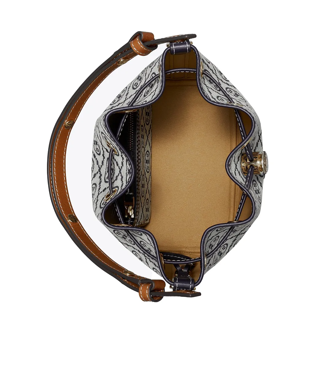 Tory Burch T Monogram Bucket Bag