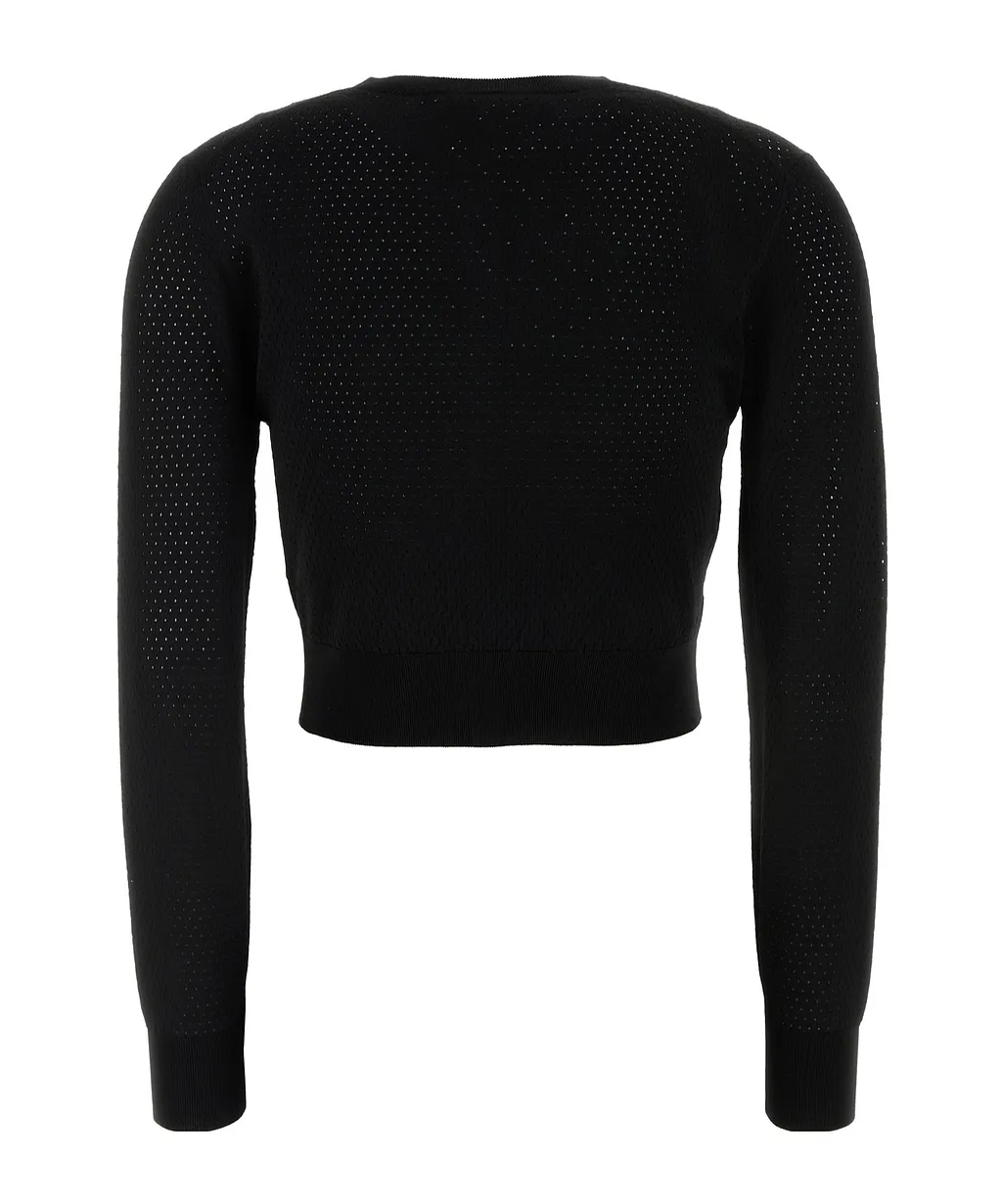 Tory Burch T Monogram Jacquard Cardigan