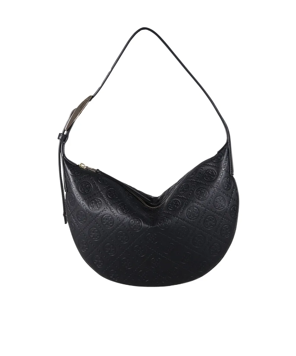 Tory Burch T Monogram Pebble Small Balloon Bag