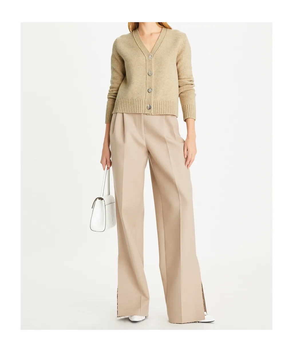 Tory Burch V-Neck Buttoned Knitted Cardigan