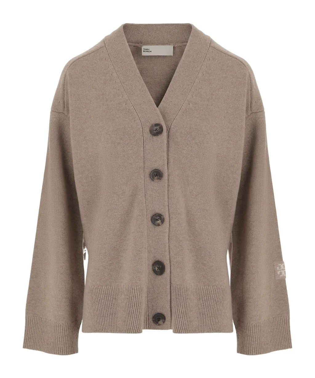 Tory Burch V-Neck Cardigan