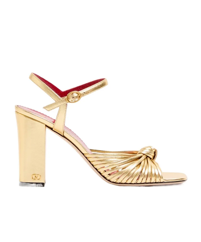 Annet Laminated Nappa Sandal 90Mm