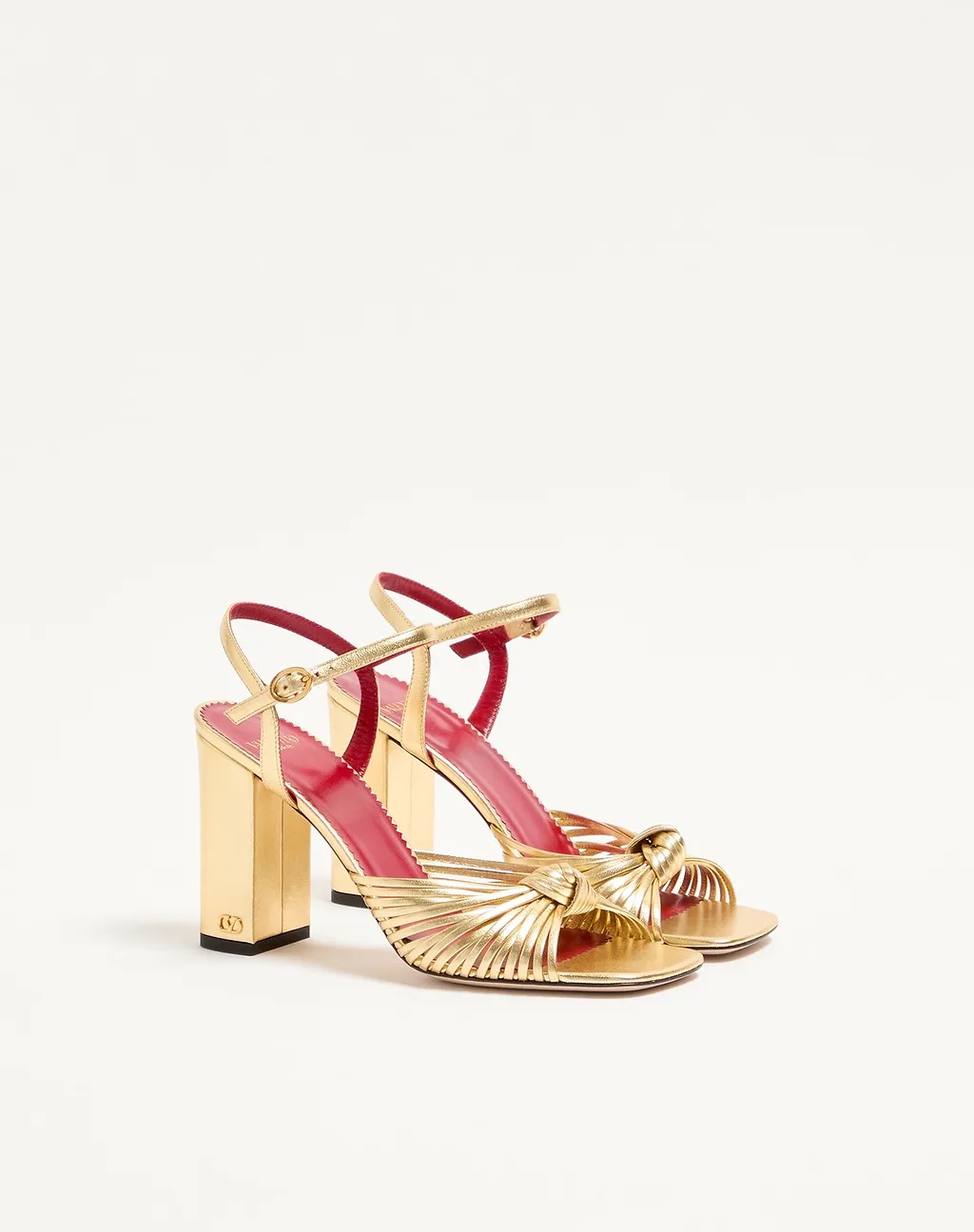 Annet Laminated Nappa Sandal 90Mm
