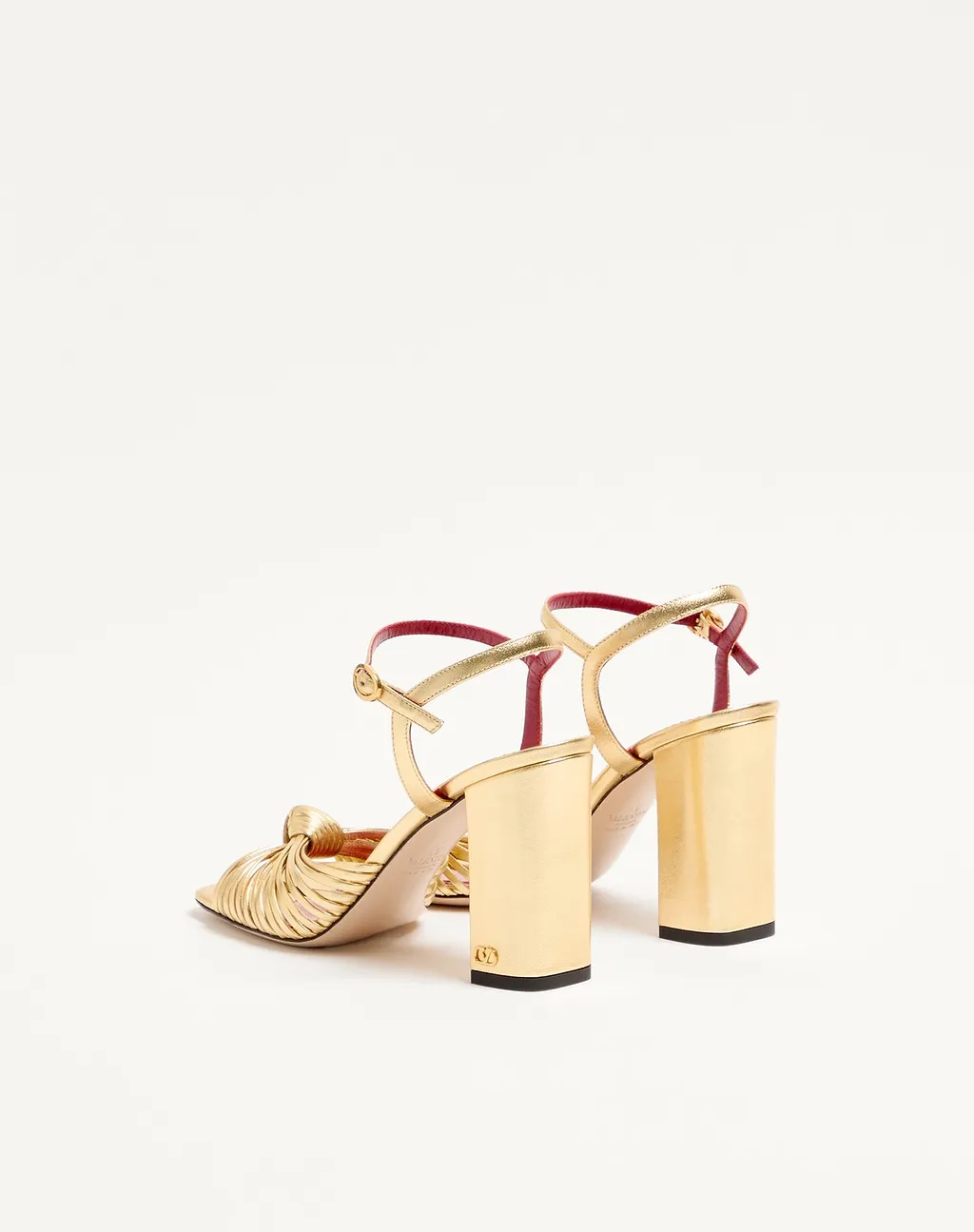 Annet Laminated Nappa Sandal 90Mm