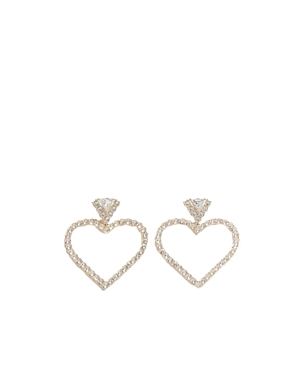 Coeur Royal Earrings In Metal And Swarovski® Crystals