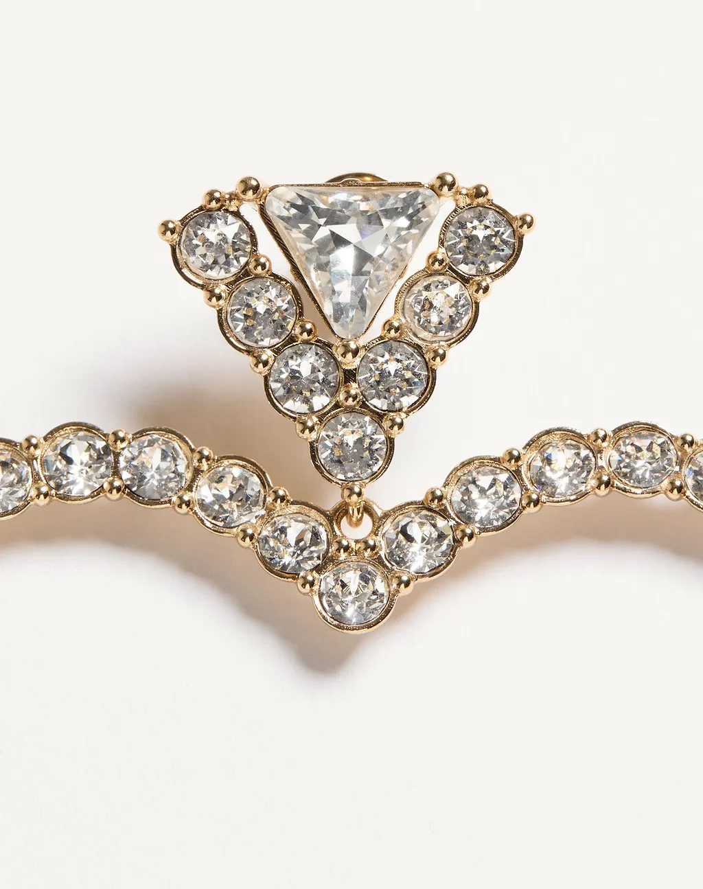 Coeur Royal Earrings In Metal And Swarovski® Crystals