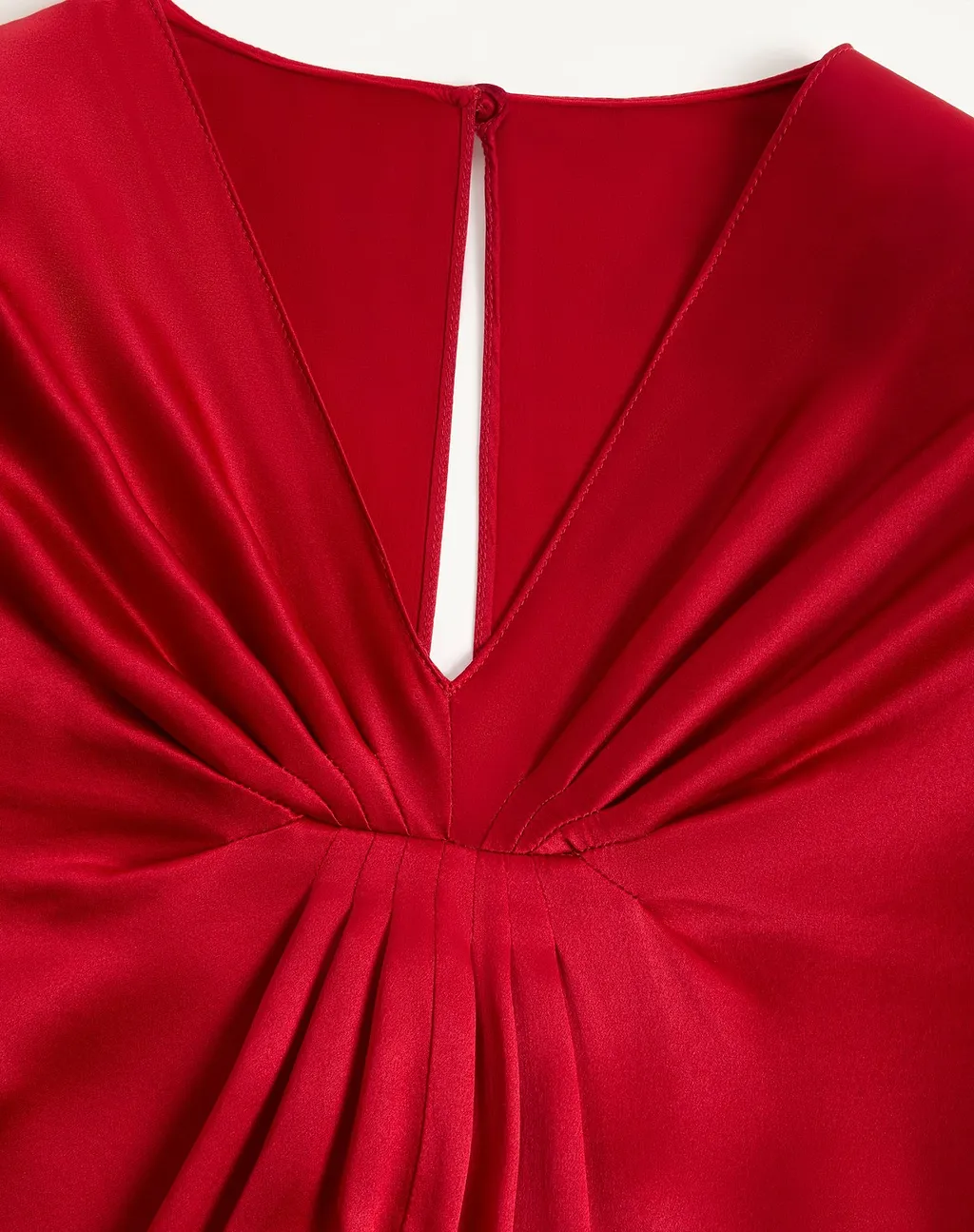Crepe Satin Gown