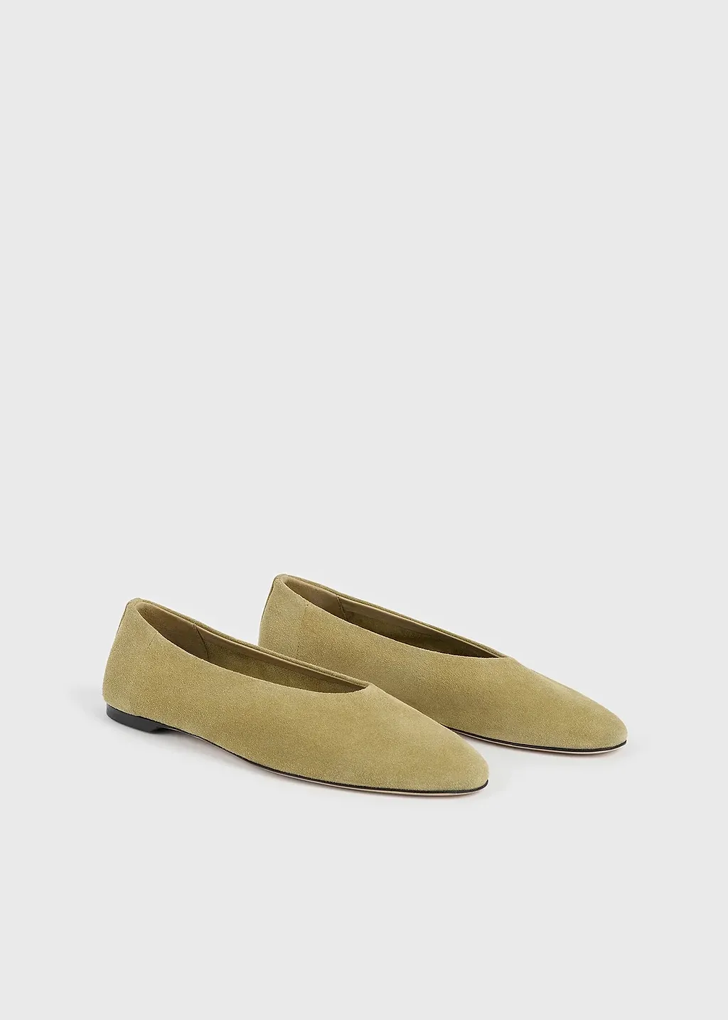 Round-Toed Ballet Shoes