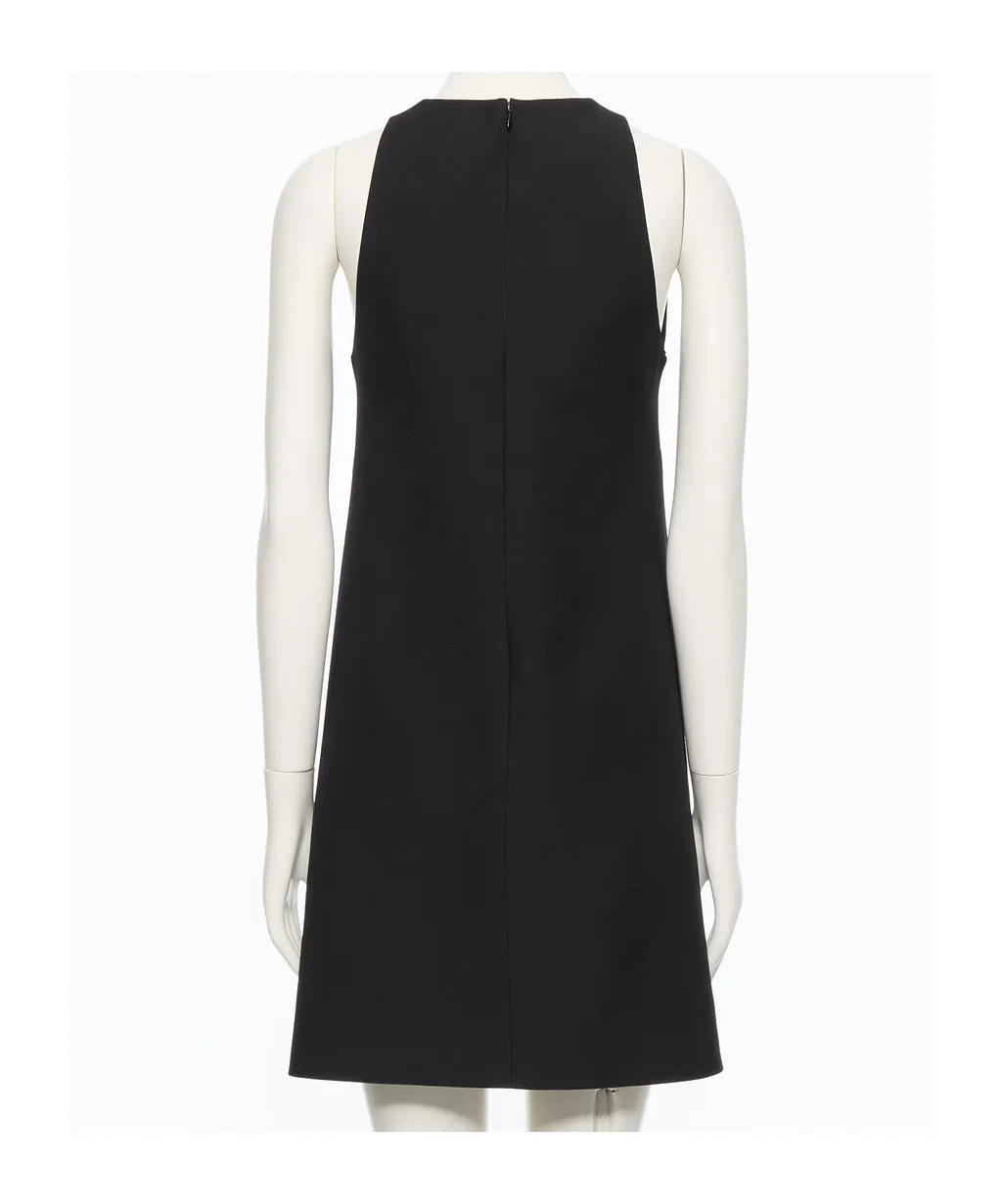 Valentino Embellished Crewneck Dress