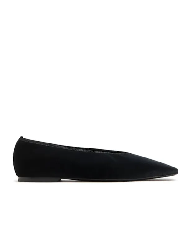 Square-Toed Ballet Flats