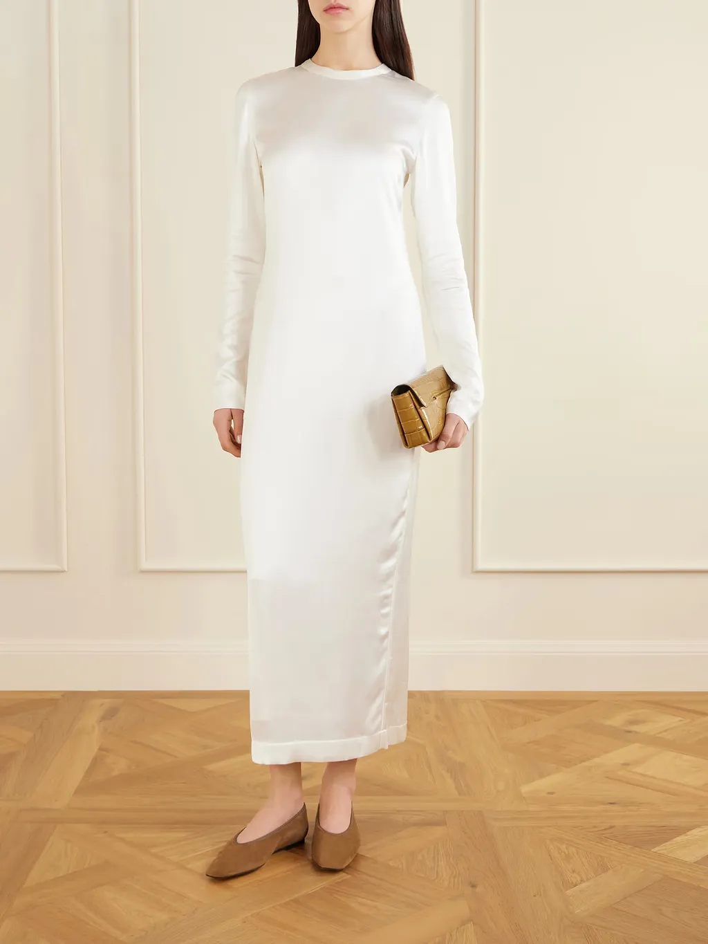 TotÊMe Soft Embossed T-Clutch Bag
