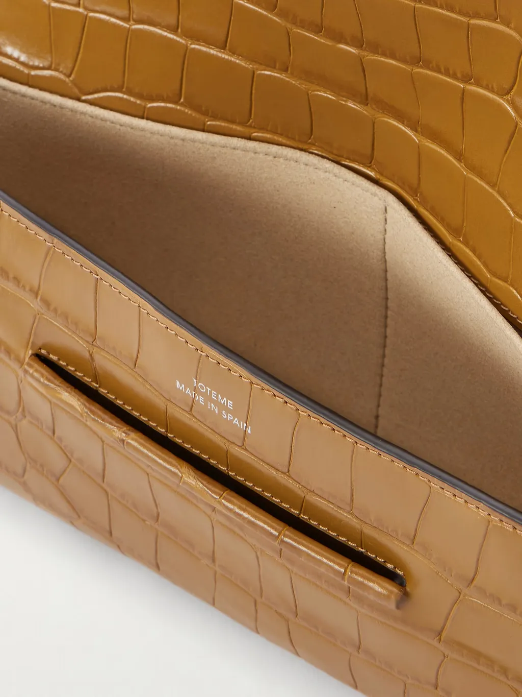 TotÊMe Soft Embossed T-Clutch Bag