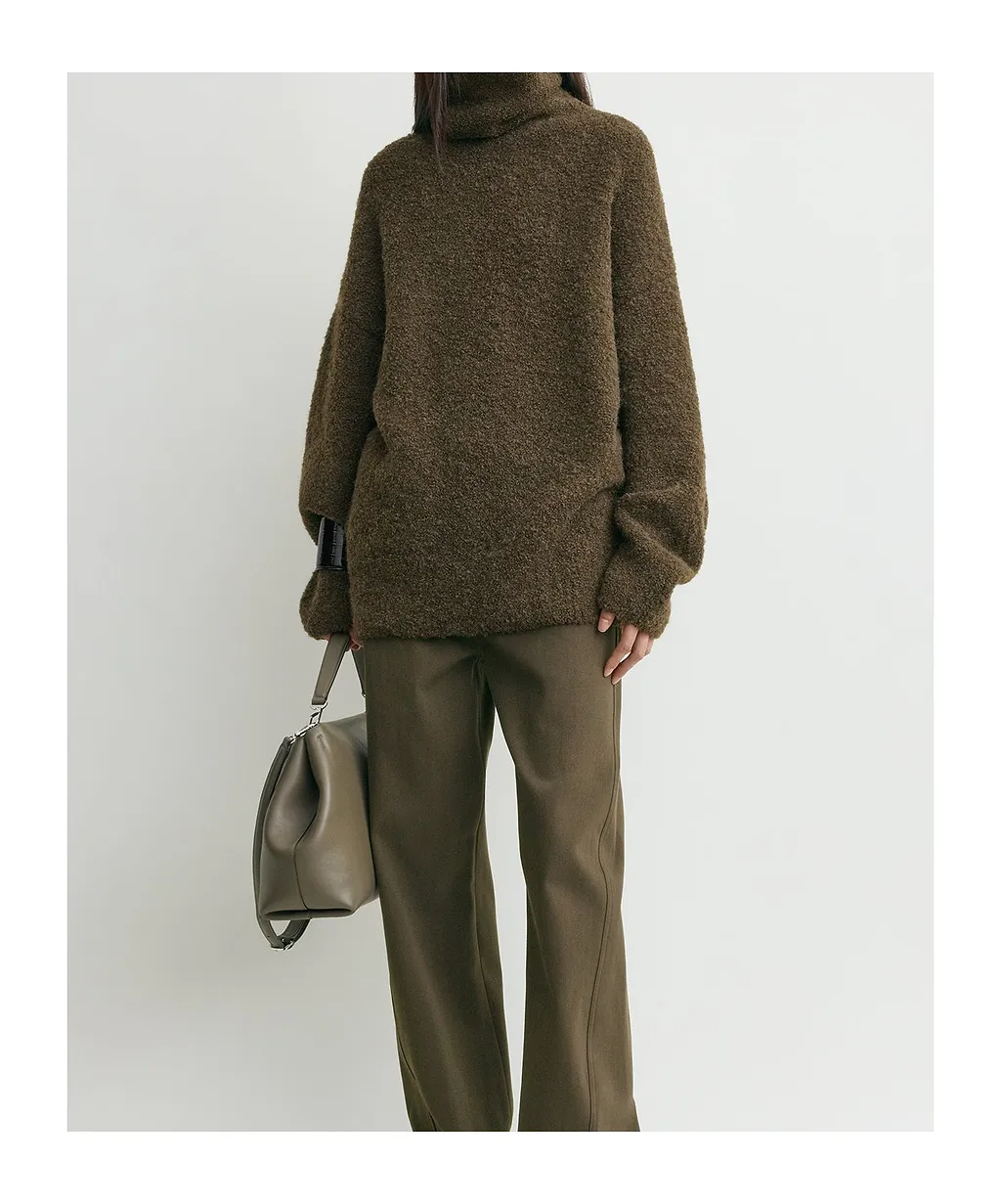 TotÊMe Bouclé Turtleneck Jumper