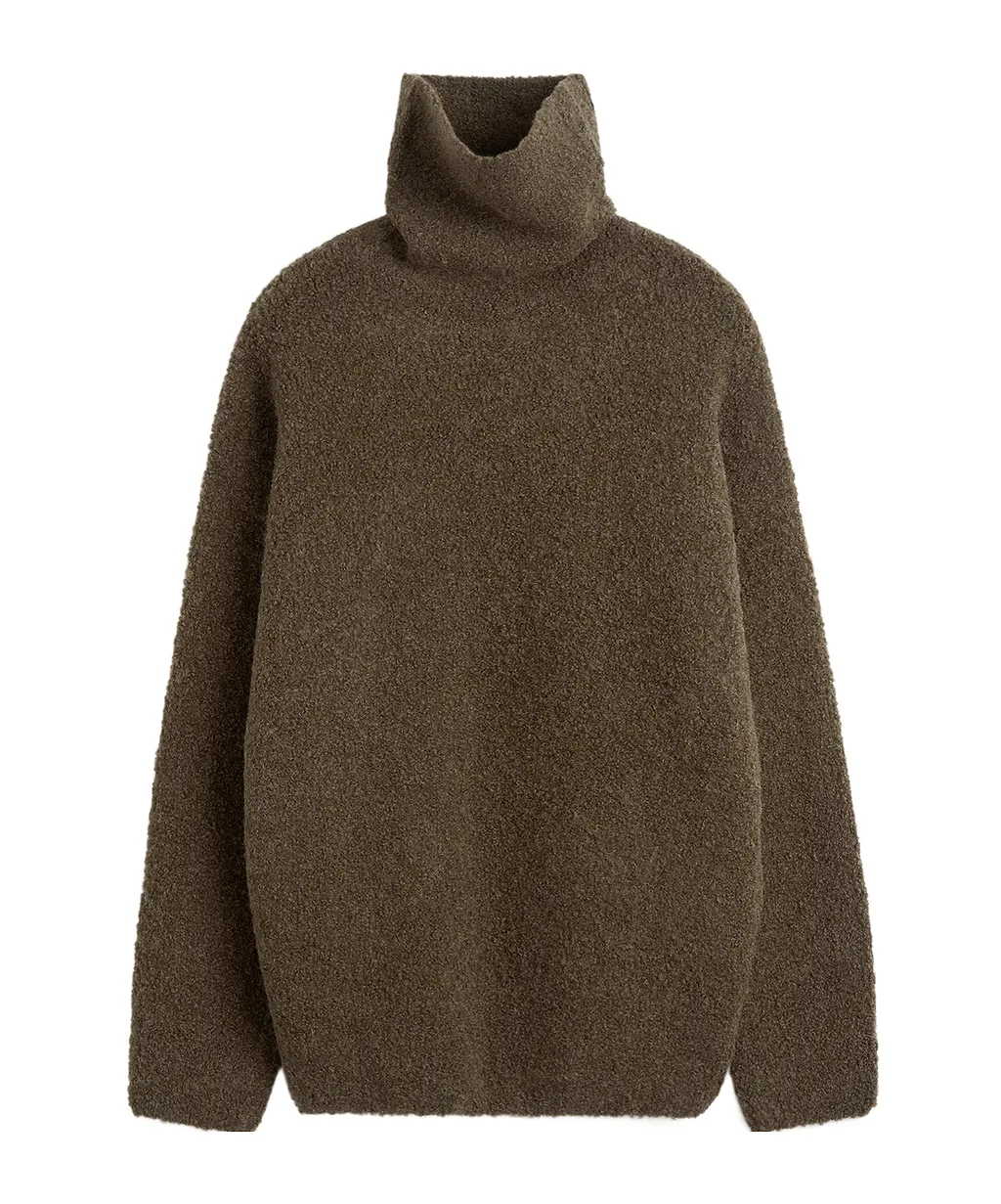 TotÊMe Bouclé Turtleneck Jumper