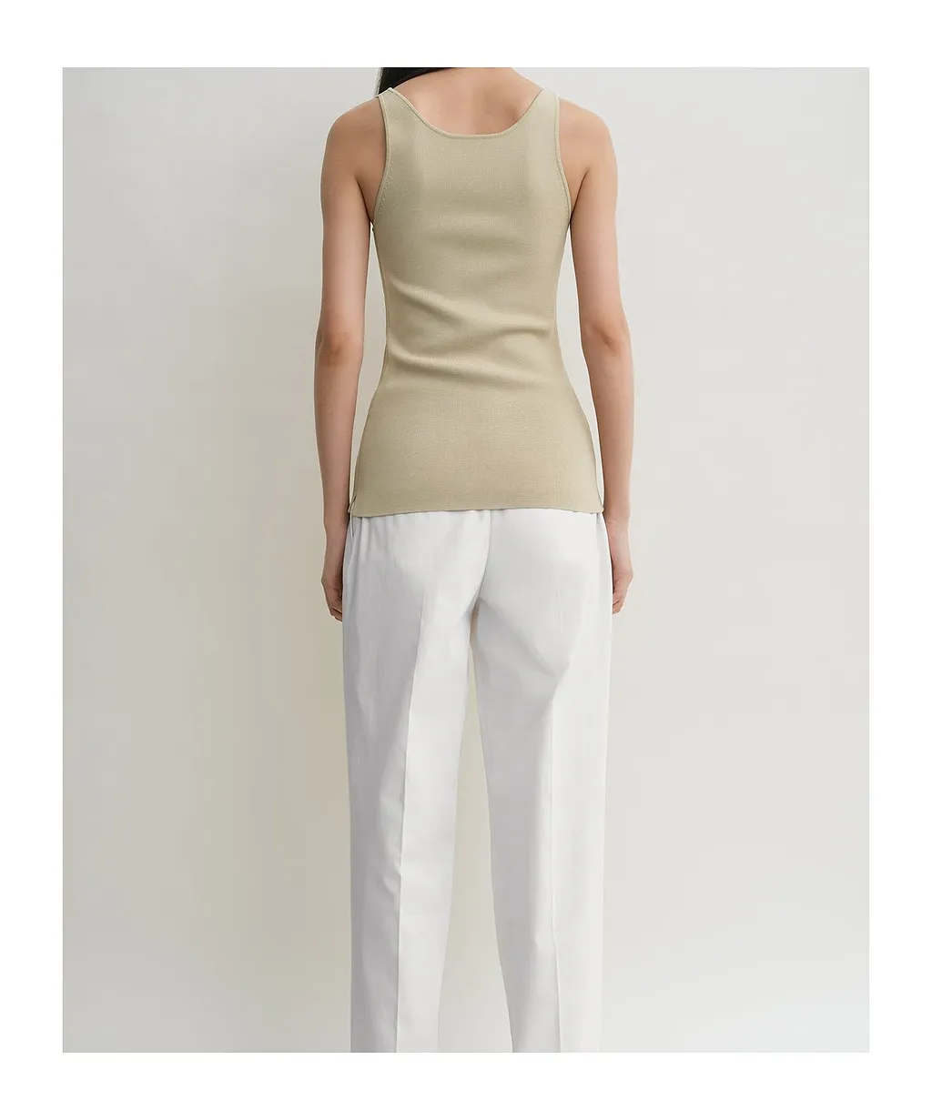TotÊMe Compact Knit Tank Top