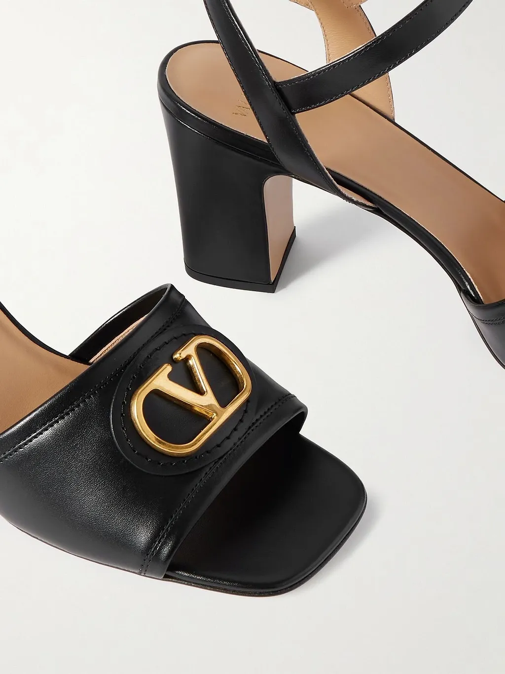 Open-Toe High-Heeled Sandals
