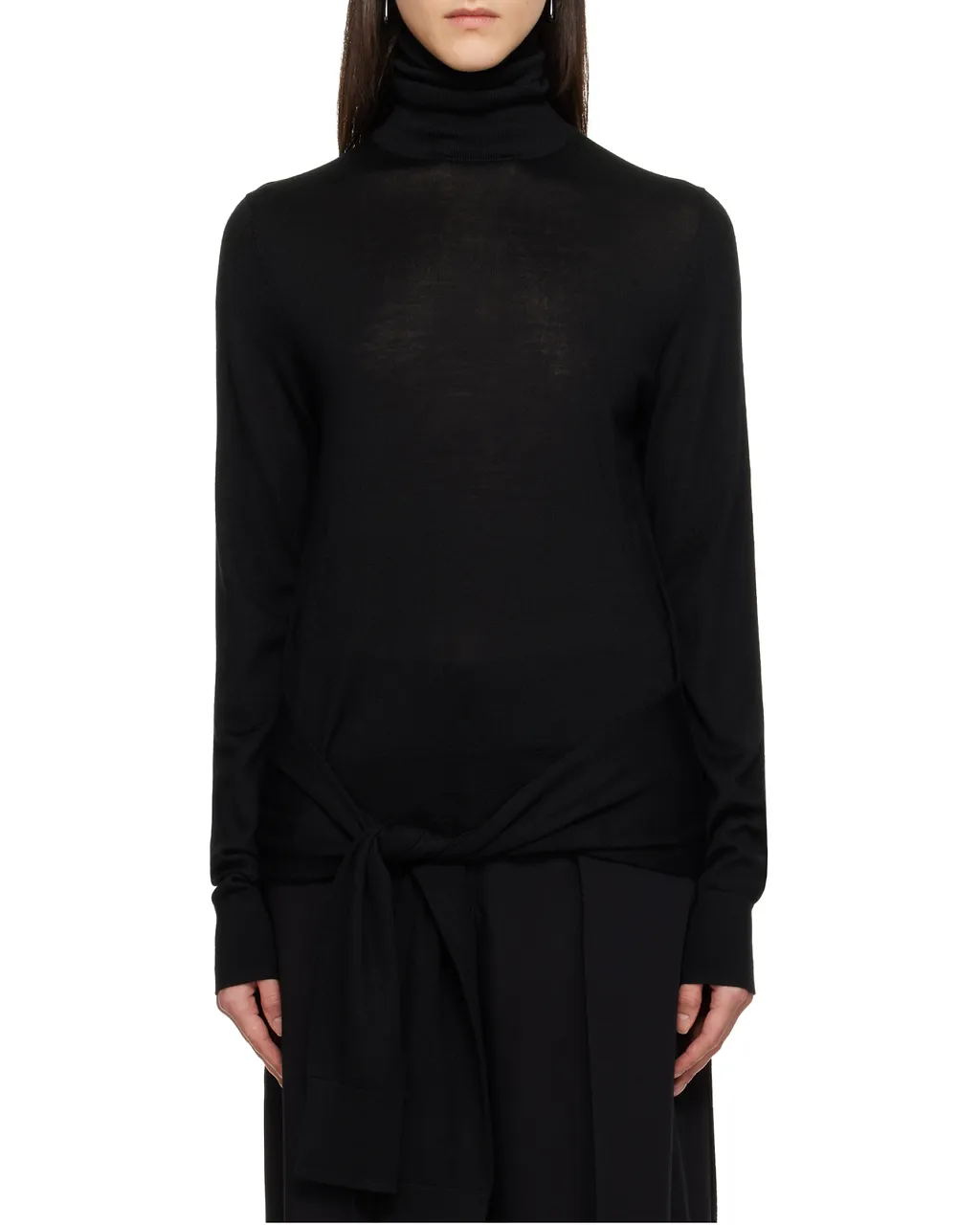 TotÊMe Double-Sleeve Turtleneck Top