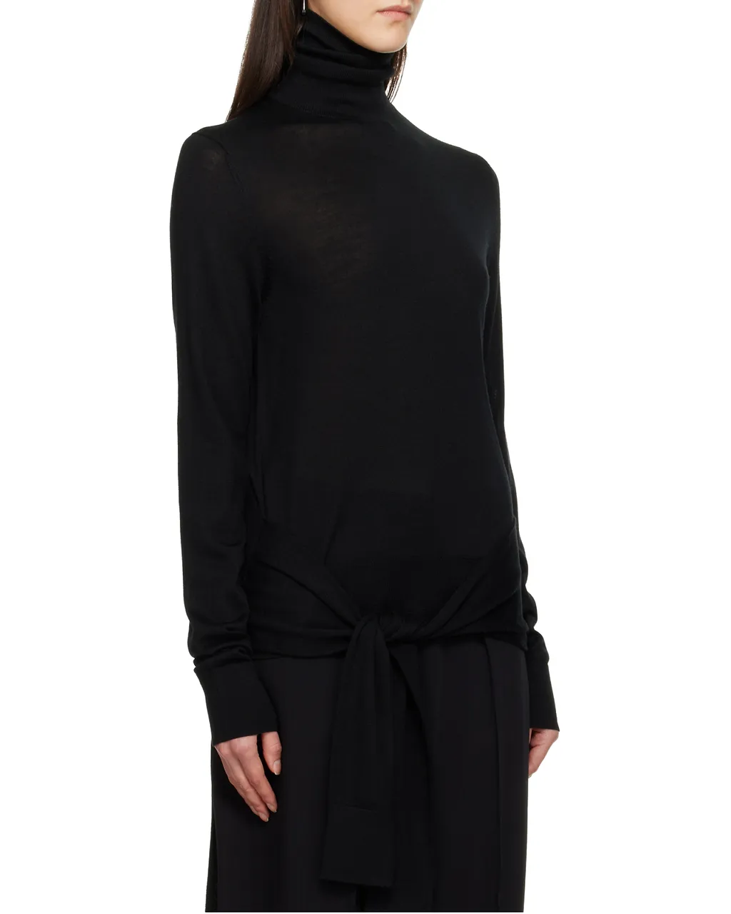 TotÊMe Double-Sleeve Turtleneck Top