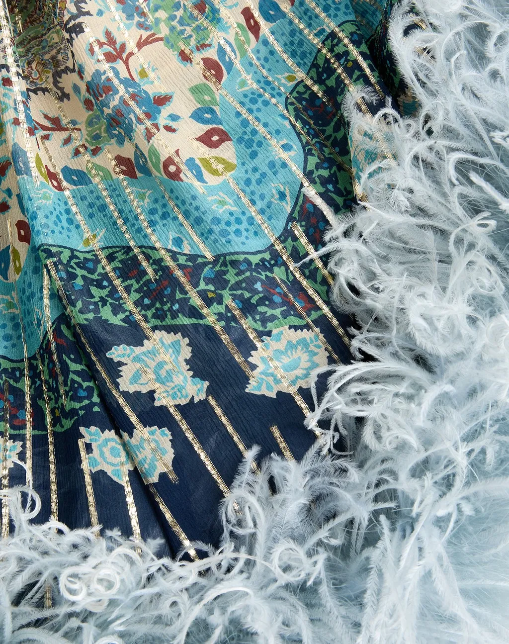 Pekin Midi Dress With Voyage Imaginaire Paisley