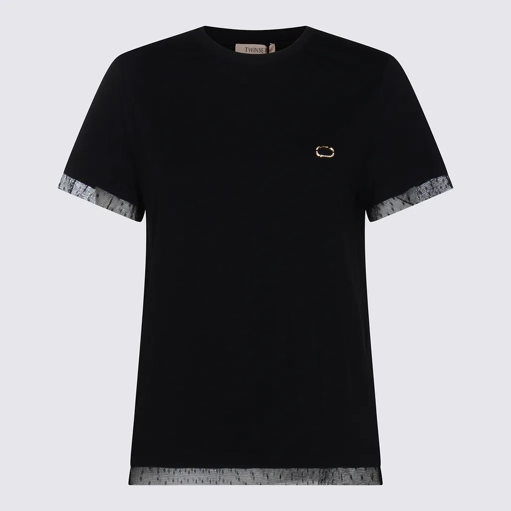 Twinset Short-Sleeved Crewneck T-Shirt
