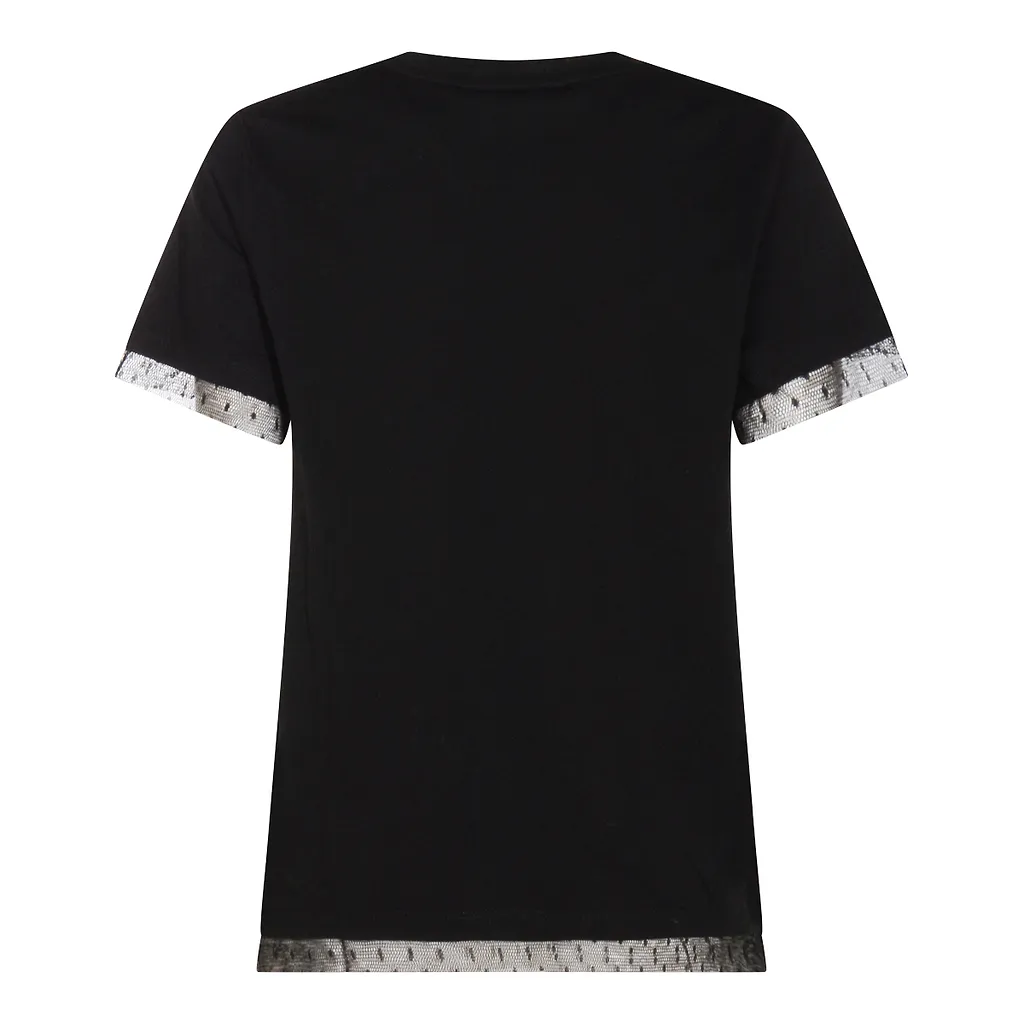 Twinset Short-Sleeved Crewneck T-Shirt