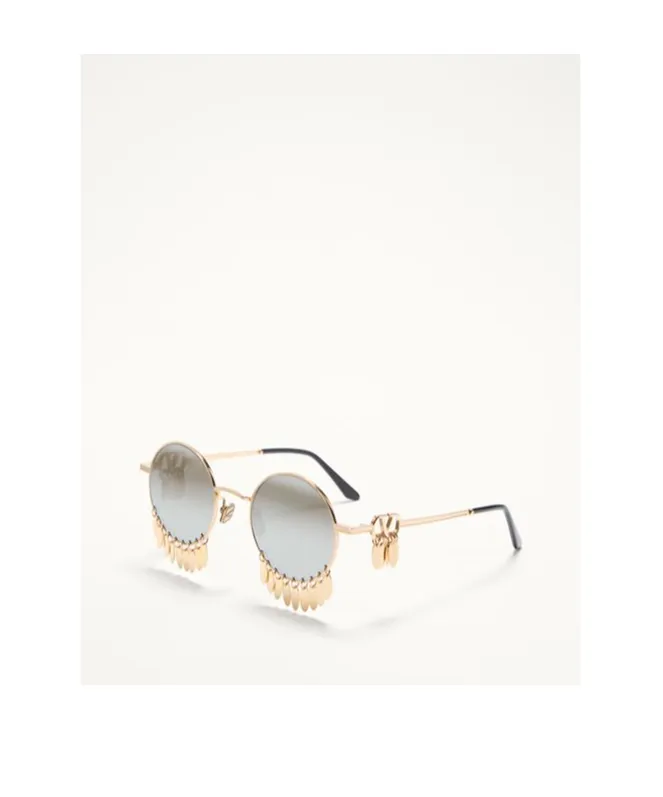 Round-Frame Sunglasses