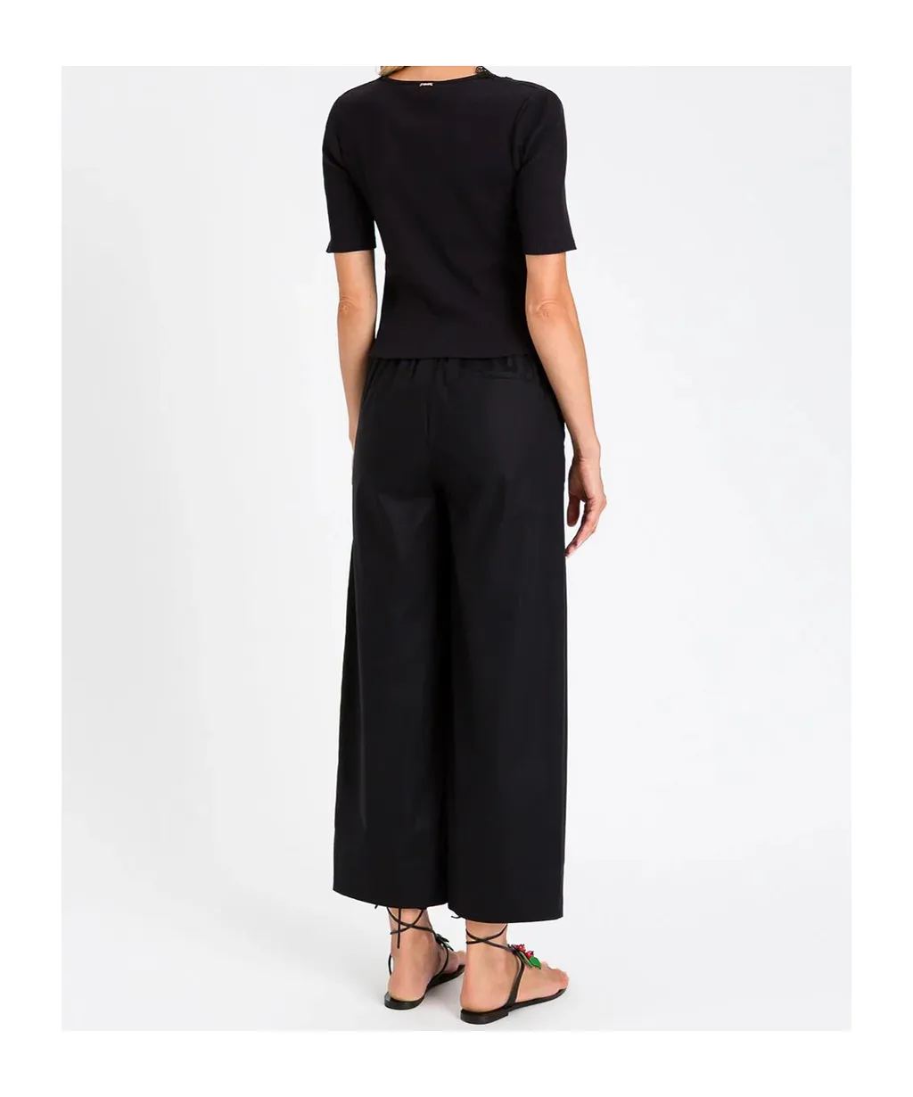 Wide-Leg Trousers