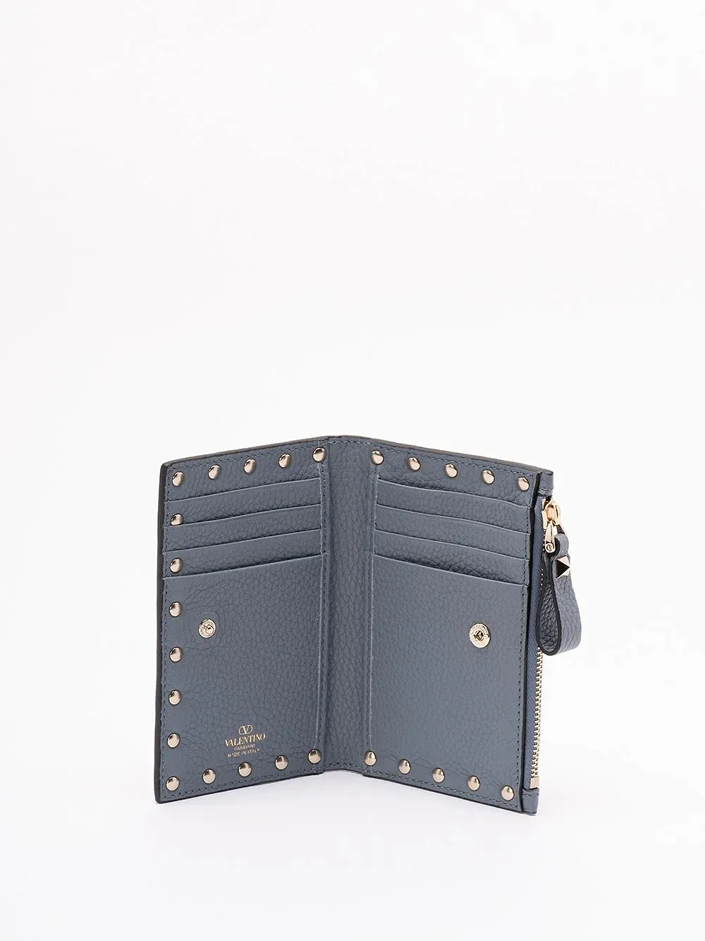 Studded Zip Wallet