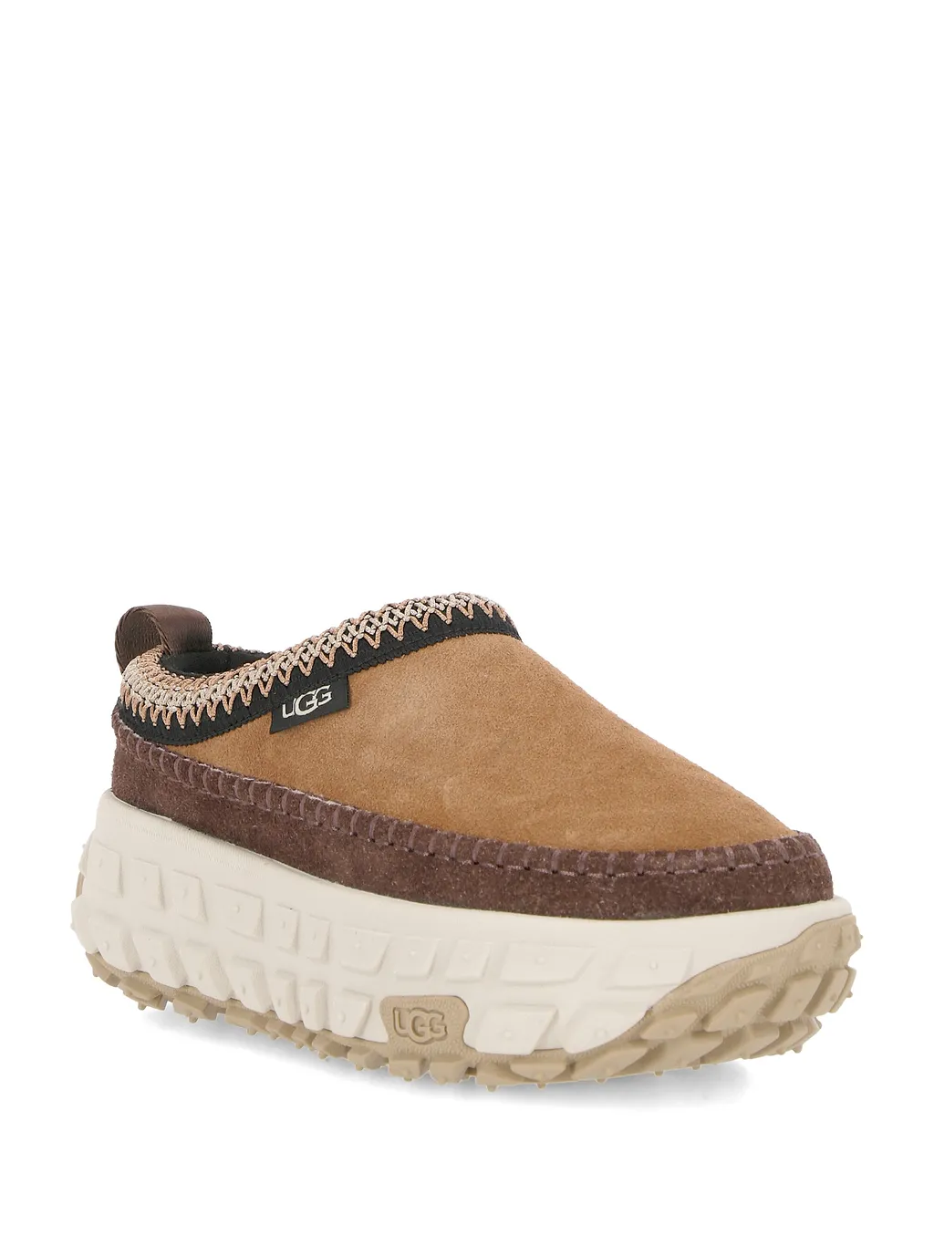 Ugg Venture Daze Platform Contrast Stitched Slippers