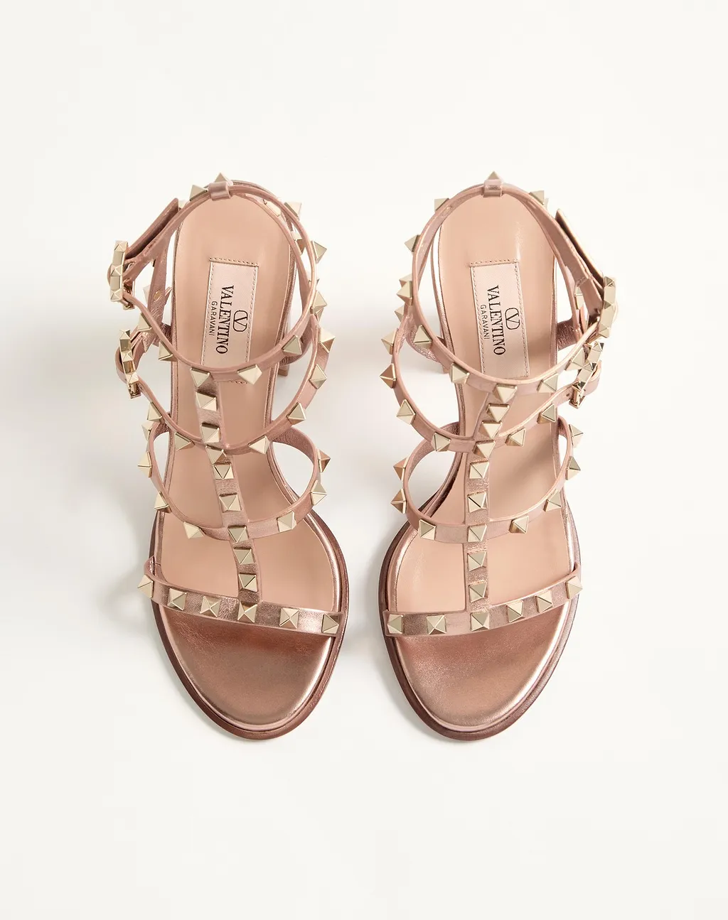 Valentino Garavani Rockstud Block Heel Sandals