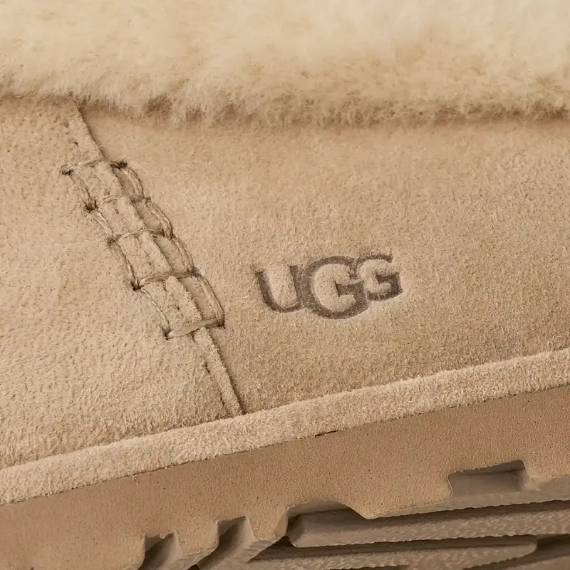 Ugg Zora Shearling Trim Ballet Flats