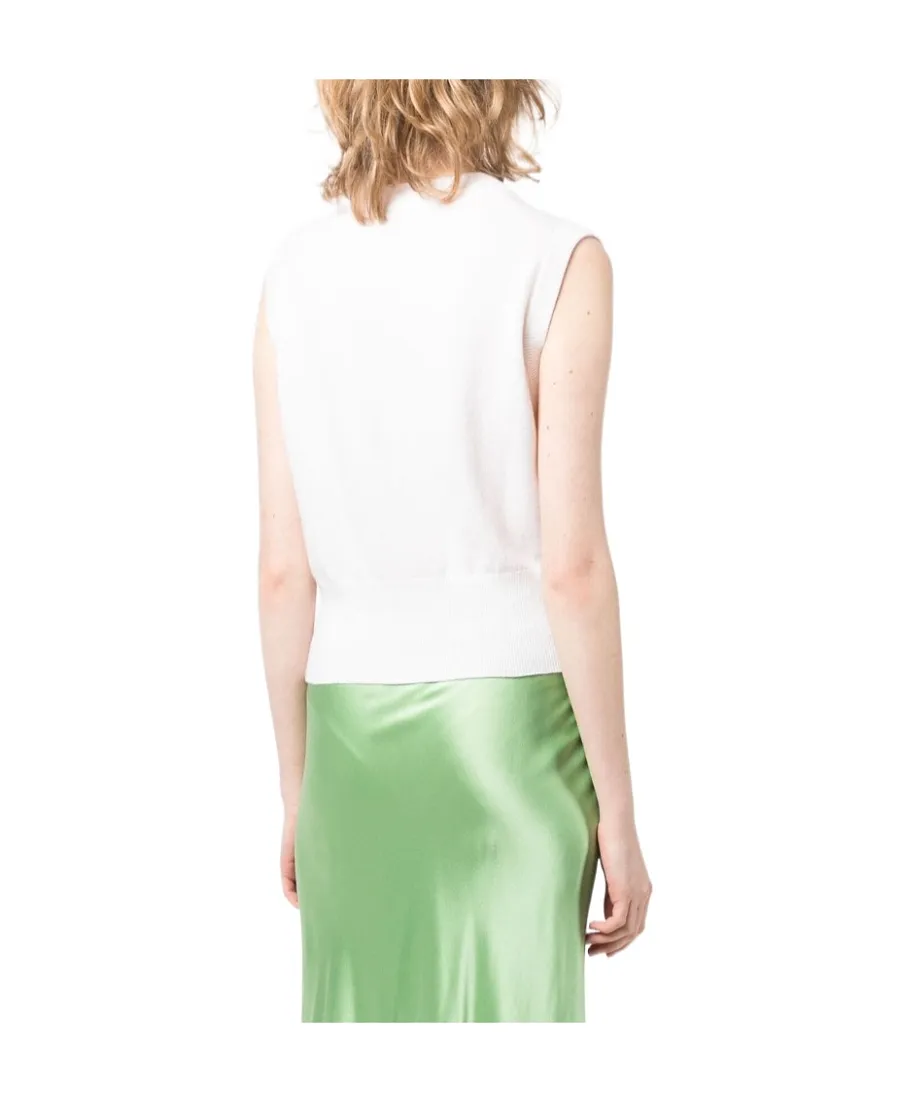 V-Neck Sleeveless Top
