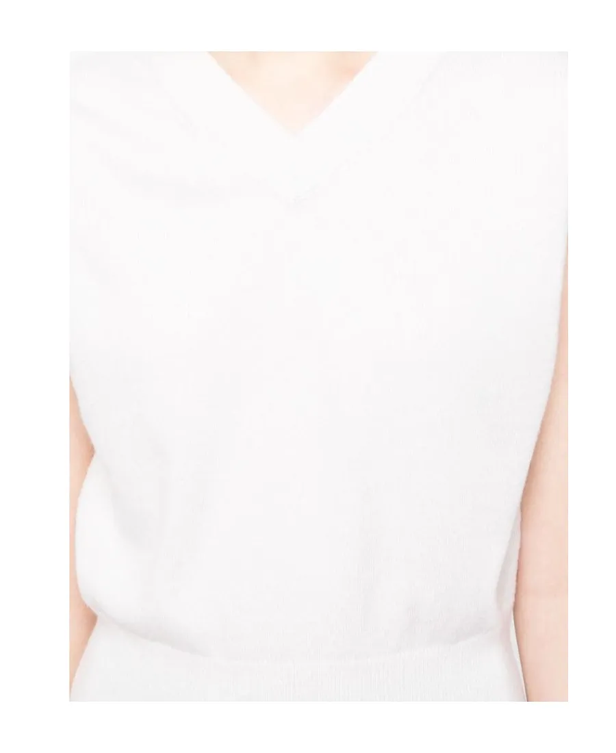 V-Neck Sleeveless Top
