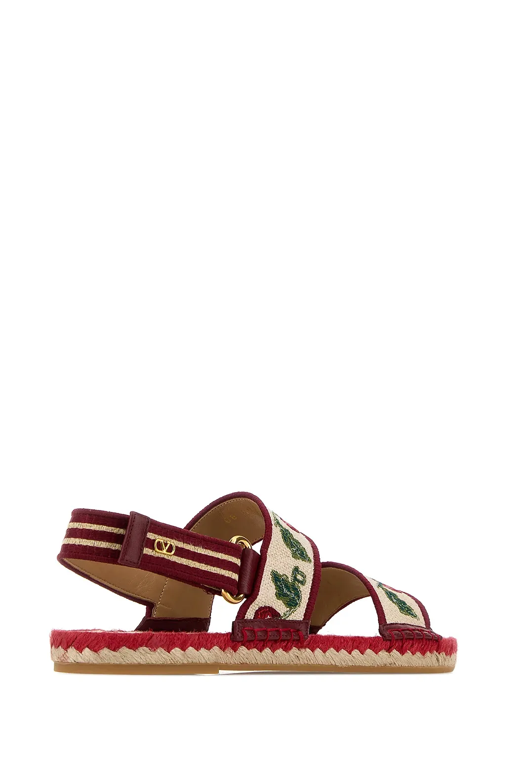 Valentino Logo Plaque Espadrilles