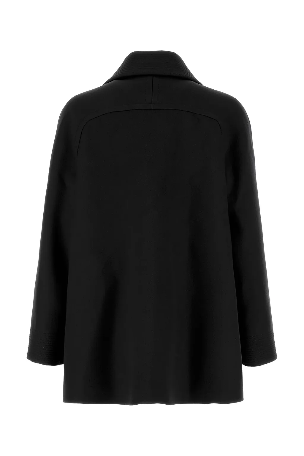 Valentino Logo Plaque Button-Up Coat