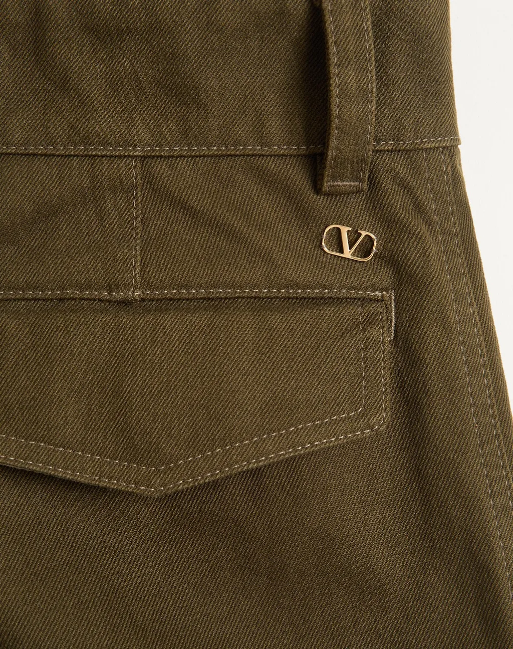Valentino	Logo Plaque Cargo Pants
